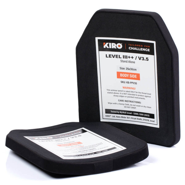 KIRO KB PPV35 NIJ Level 3 plus plus Military V3 5 protection plate for plate carrier two units