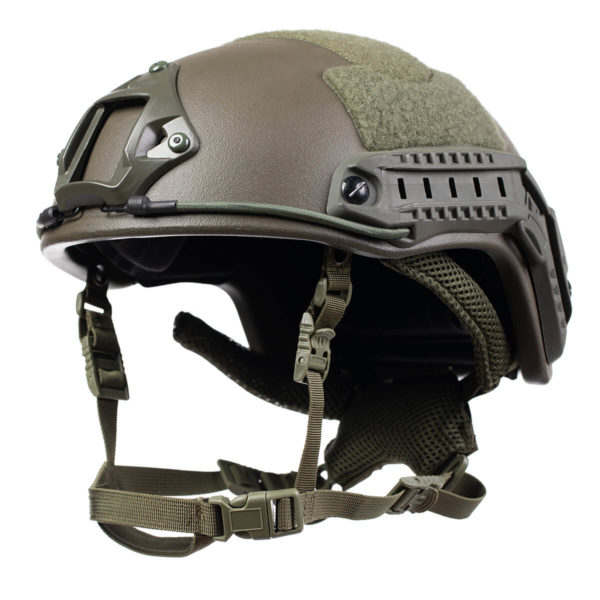 KIRO KB FG23 FAST Tactical Helmet protection NIJ Level 3A Military V2.5 olive green 3d view