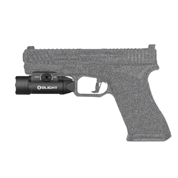 Olight PL 3R rechargable pistol flashlight with exchangeable batteries 1500 lumens 205 throw 8