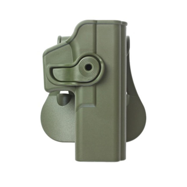 imi z1010 retention gun holster for glock pistols right hand green
