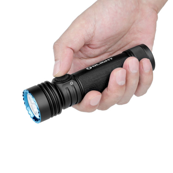 Seeker 4 Pro NW Matte Blackseeker 4 pro high power flashlight 4600 lumens Olight 003