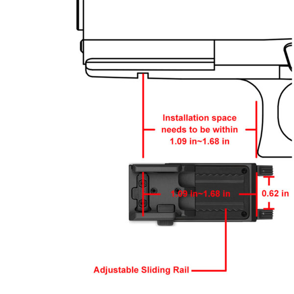 pl mini 3 valkyrie tactical compact rail mounted light Olight 002