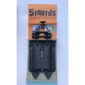 ערכת STRATUS GEN2 בשחור: נרתיק לרובה, פין QD ותופסן פיקטיני באריזה